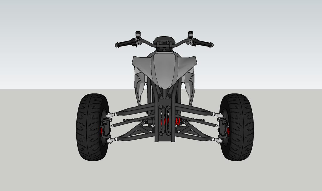 electric reverse trike motorcycle